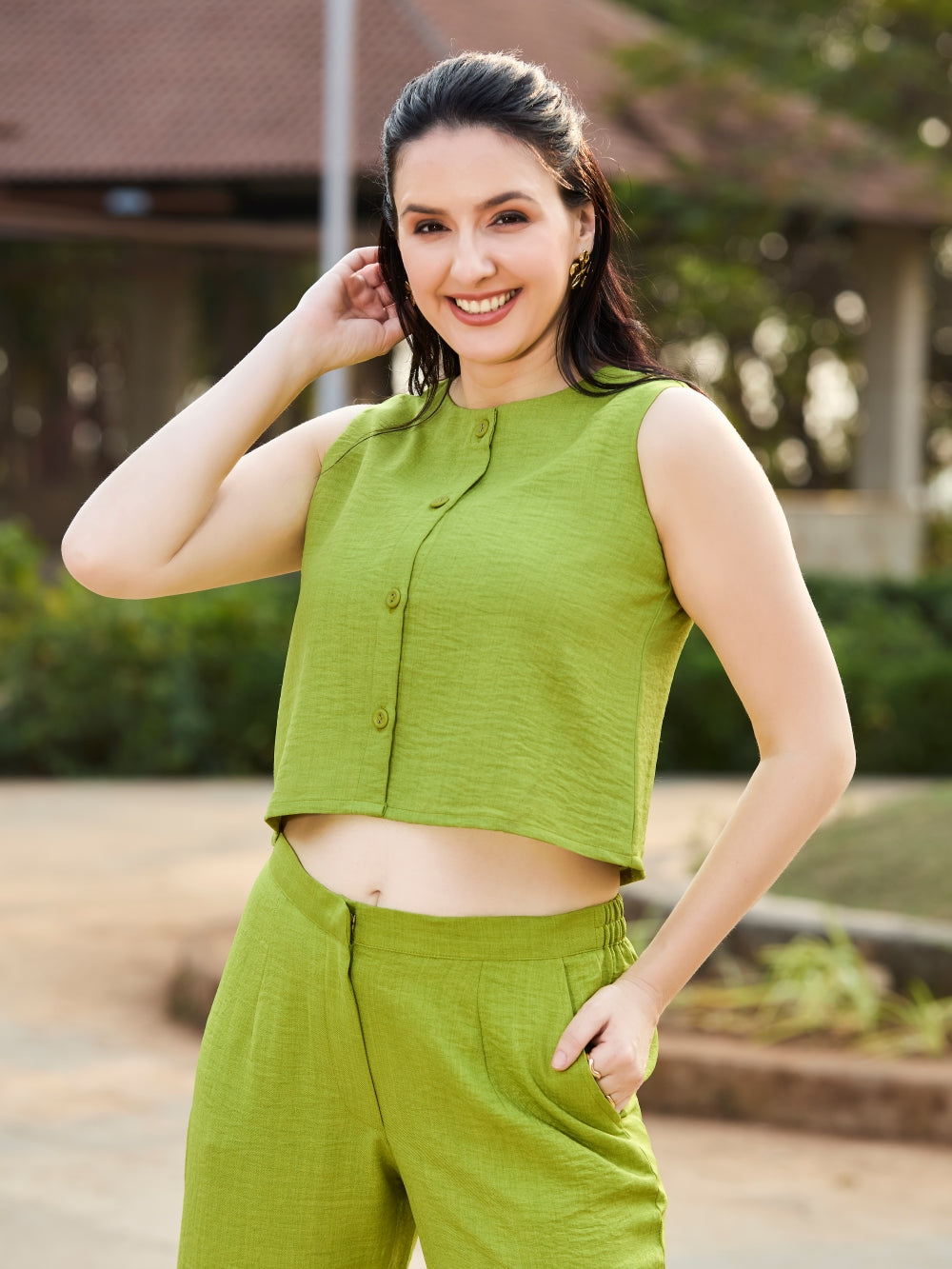 Performance Co-ords Crop Top and Pants