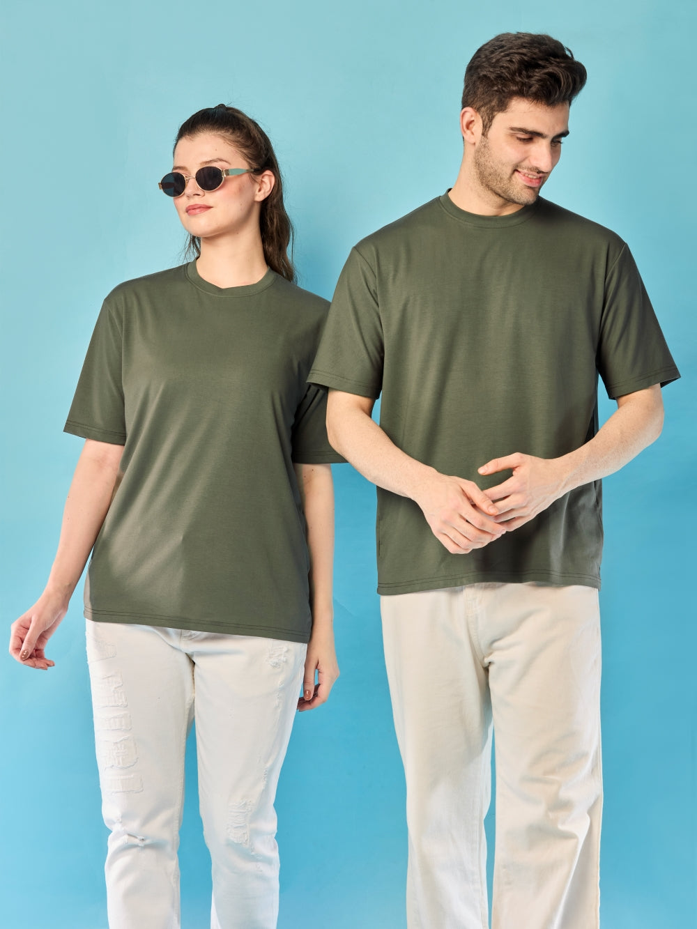 Bamboo Tencel Unisex T-Shirt Oversized