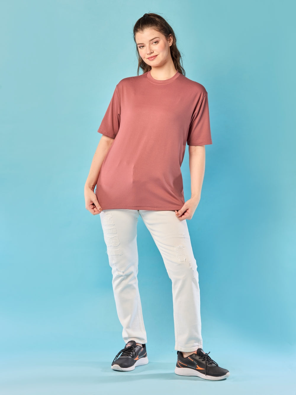 Bamboo Tencel Unisex T-Shirt Oversized