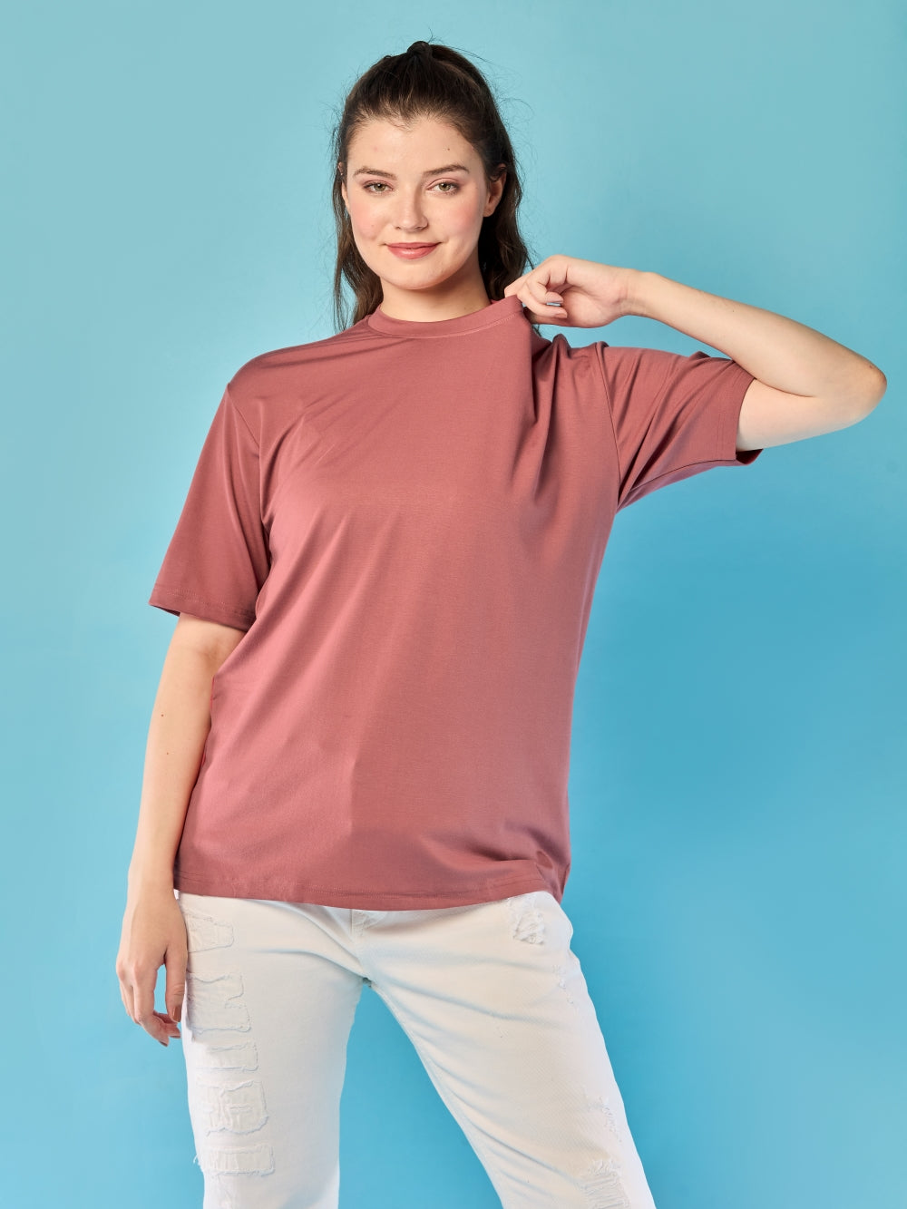 Bamboo Tencel Unisex T-Shirt Oversized