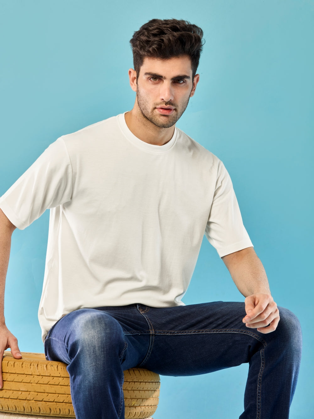Bamboo Tencel Unisex T-Shirt Oversized