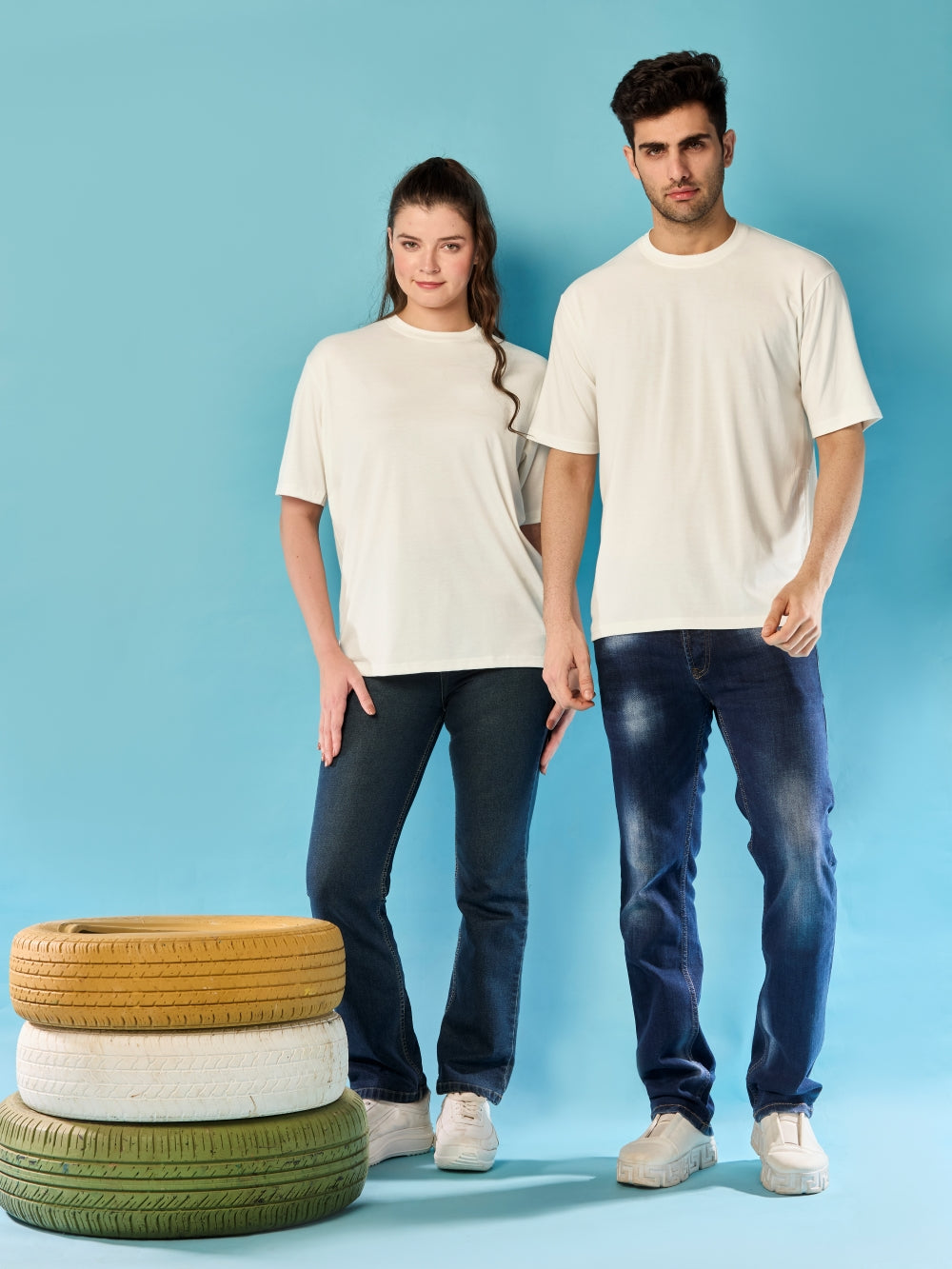 Bamboo Tencel Unisex T-Shirt Oversized