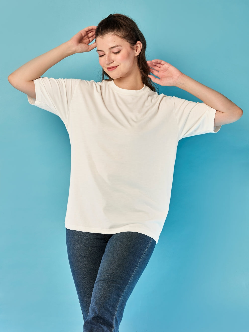 Bamboo Tencel Unisex T-Shirt Oversized