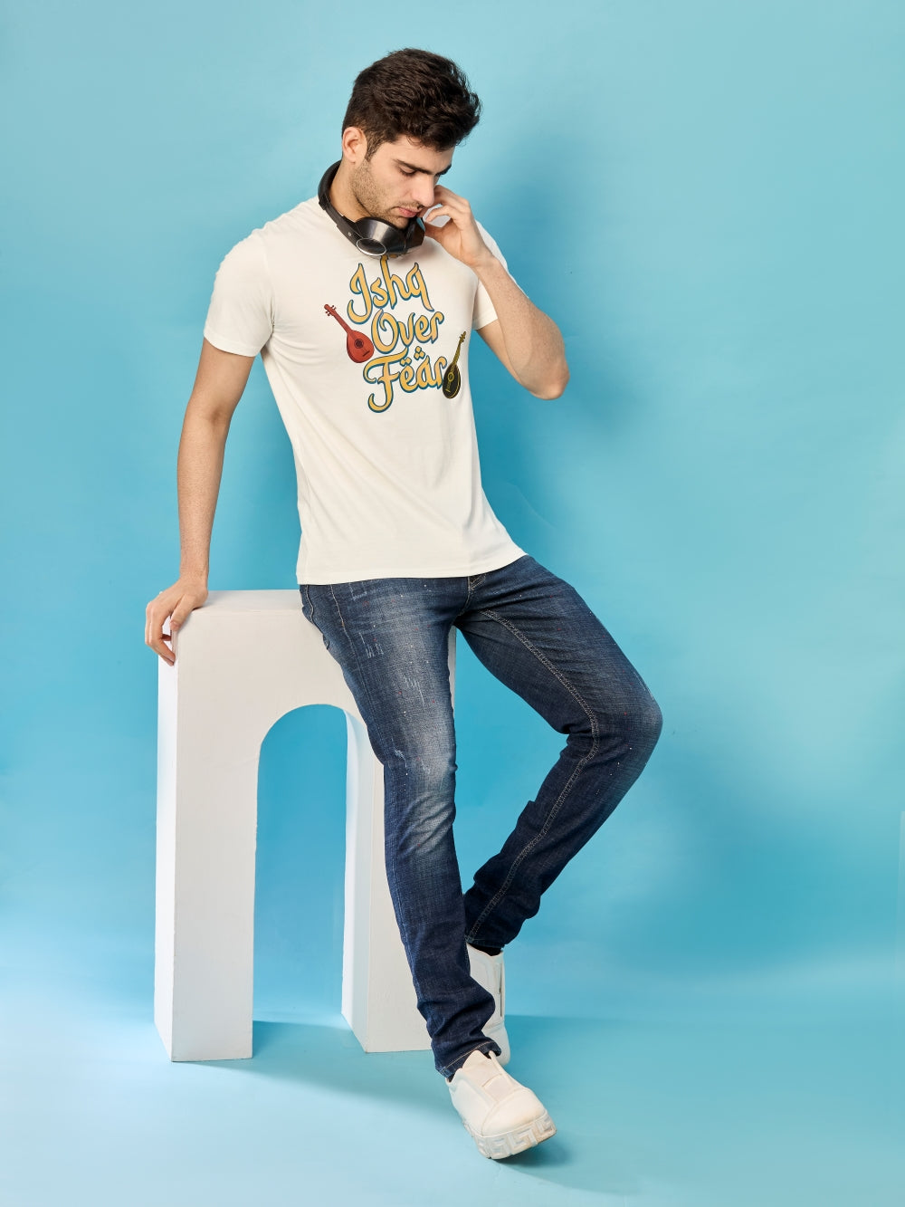 Bamboo Tencel Unisex T-Shirt Signature Sufi DTF Print