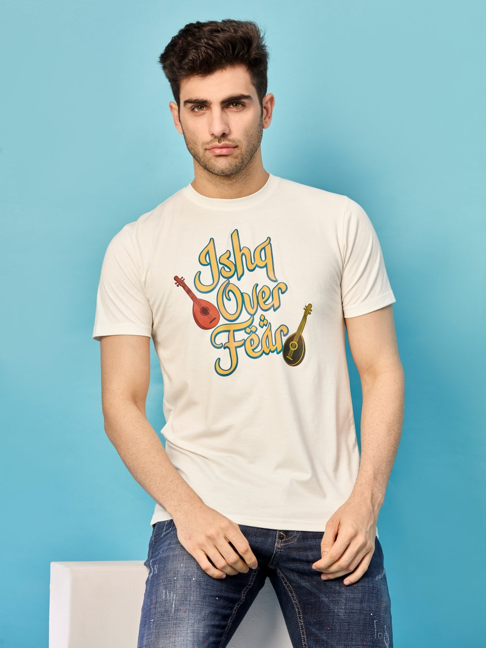 Bamboo Tencel Unisex T-Shirt Signature Sufi DTF Print