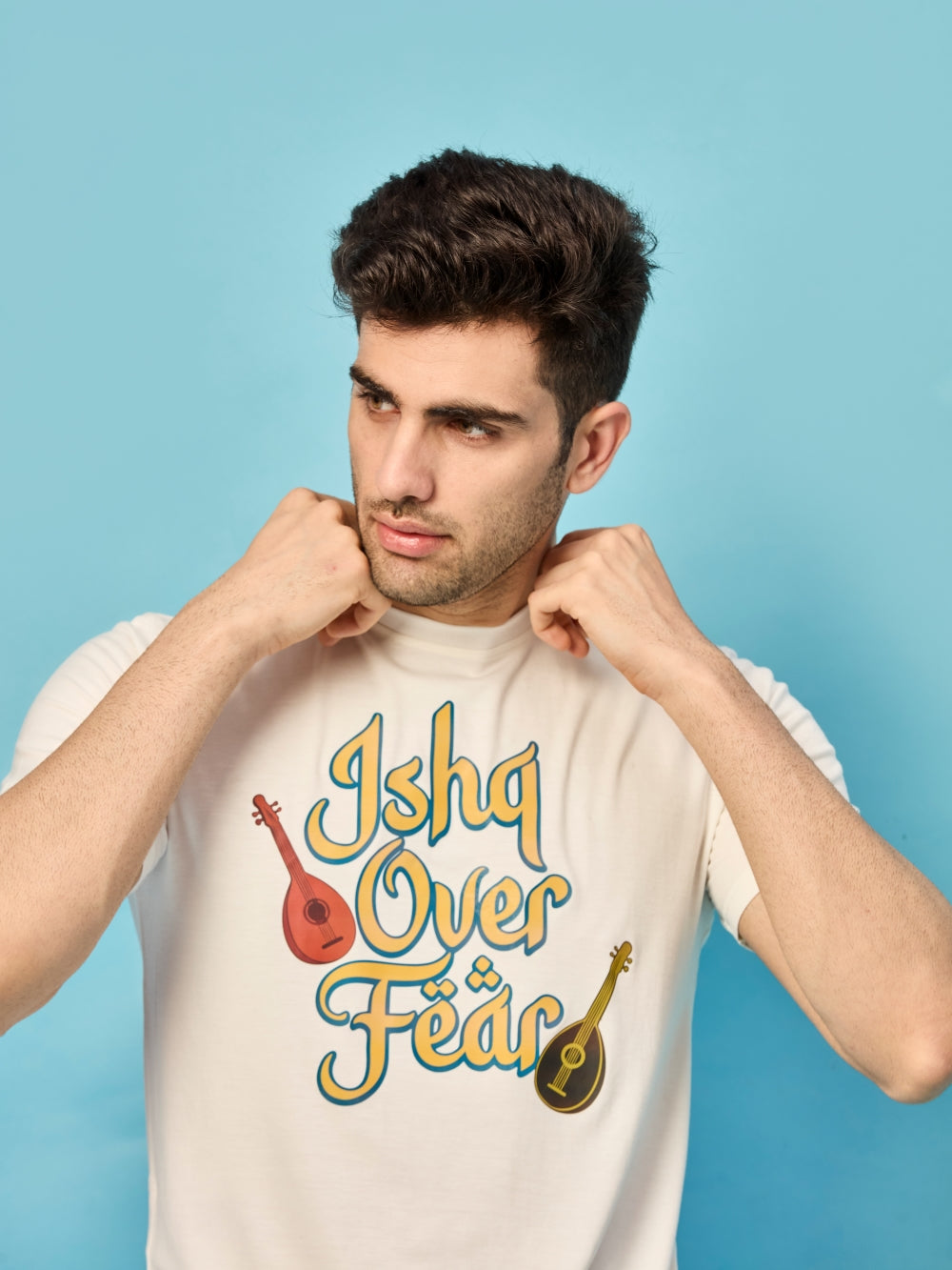 Bamboo Tencel Unisex T-Shirt Signature Sufi DTF Print