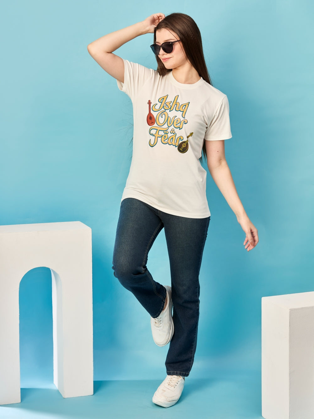 Bamboo Tencel Unisex T-Shirt Signature Sufi DTF Print