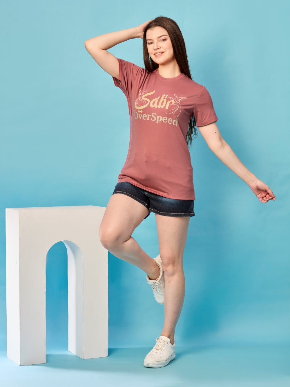 Bamboo Tencel Unisex T-Shirt Signature Sufi DTF Print