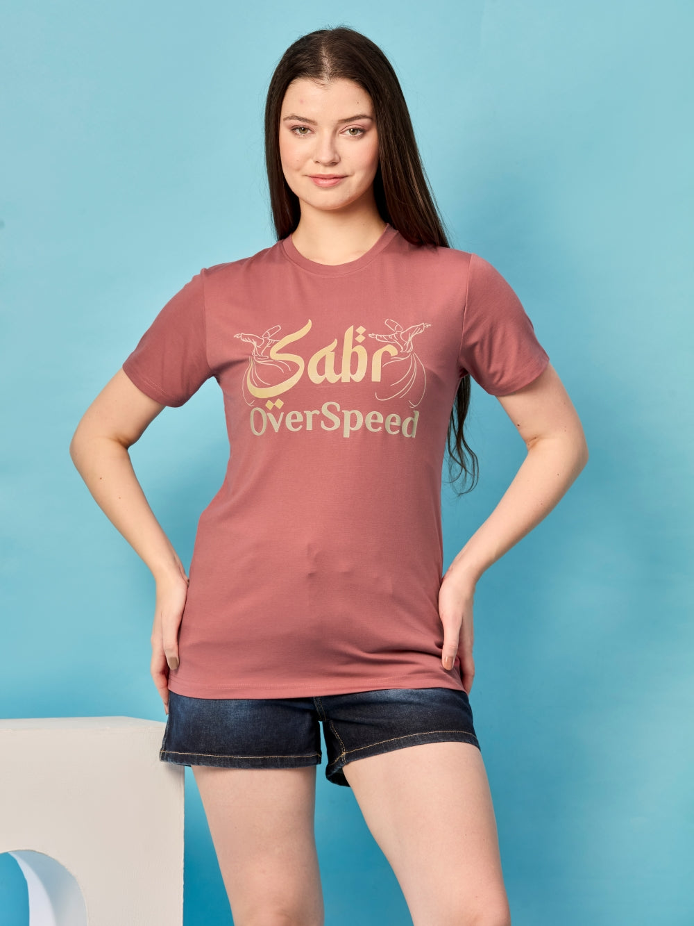 Bamboo Tencel Unisex T-Shirt Signature Sufi DTF Print