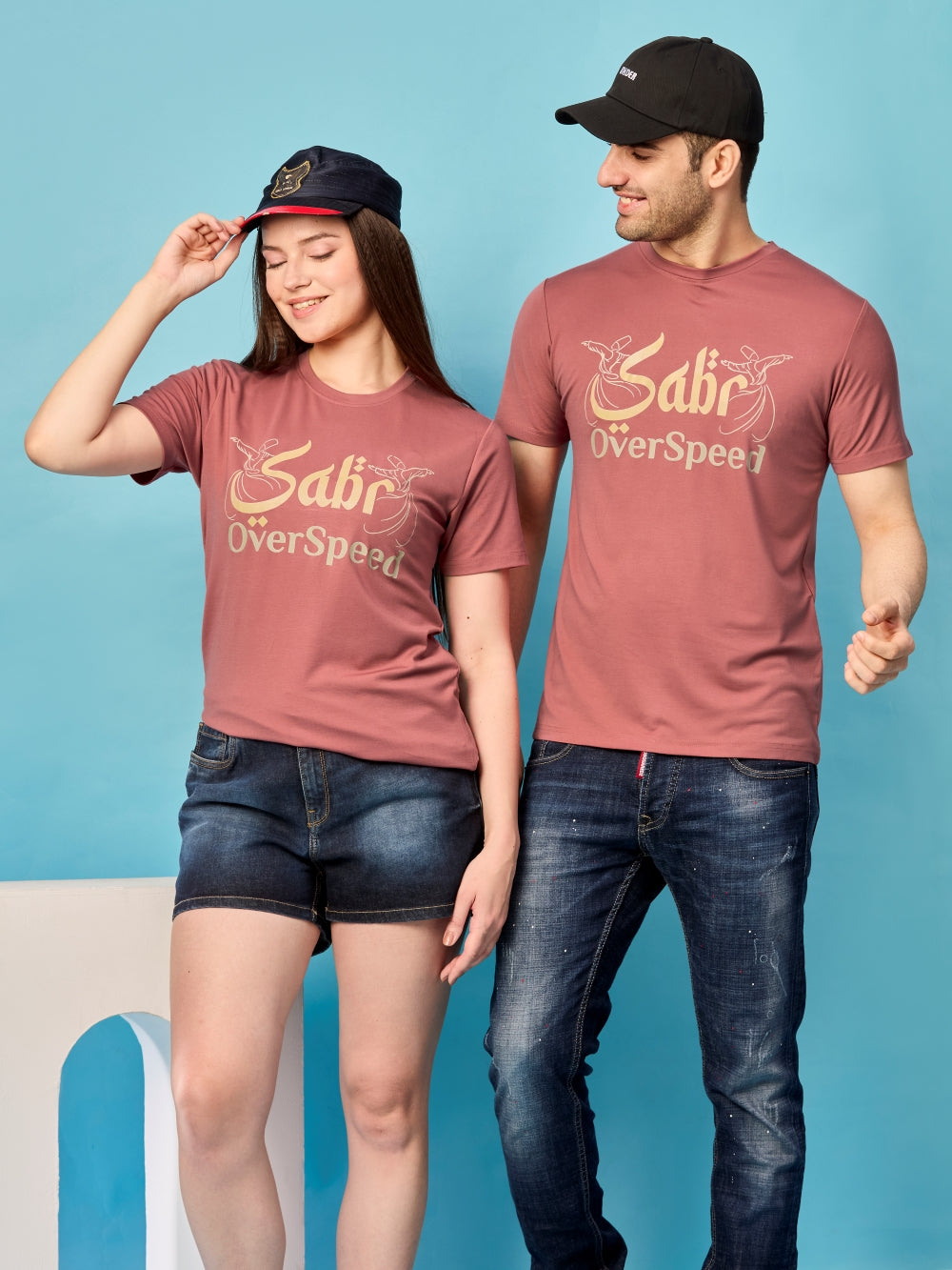 Bamboo Tencel Unisex T-Shirt Signature Sufi DTF Print