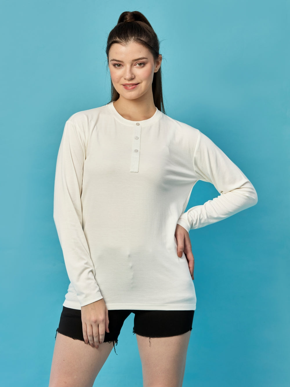 Bamboo Tencel Unisex T-Shirt Full Sleeves