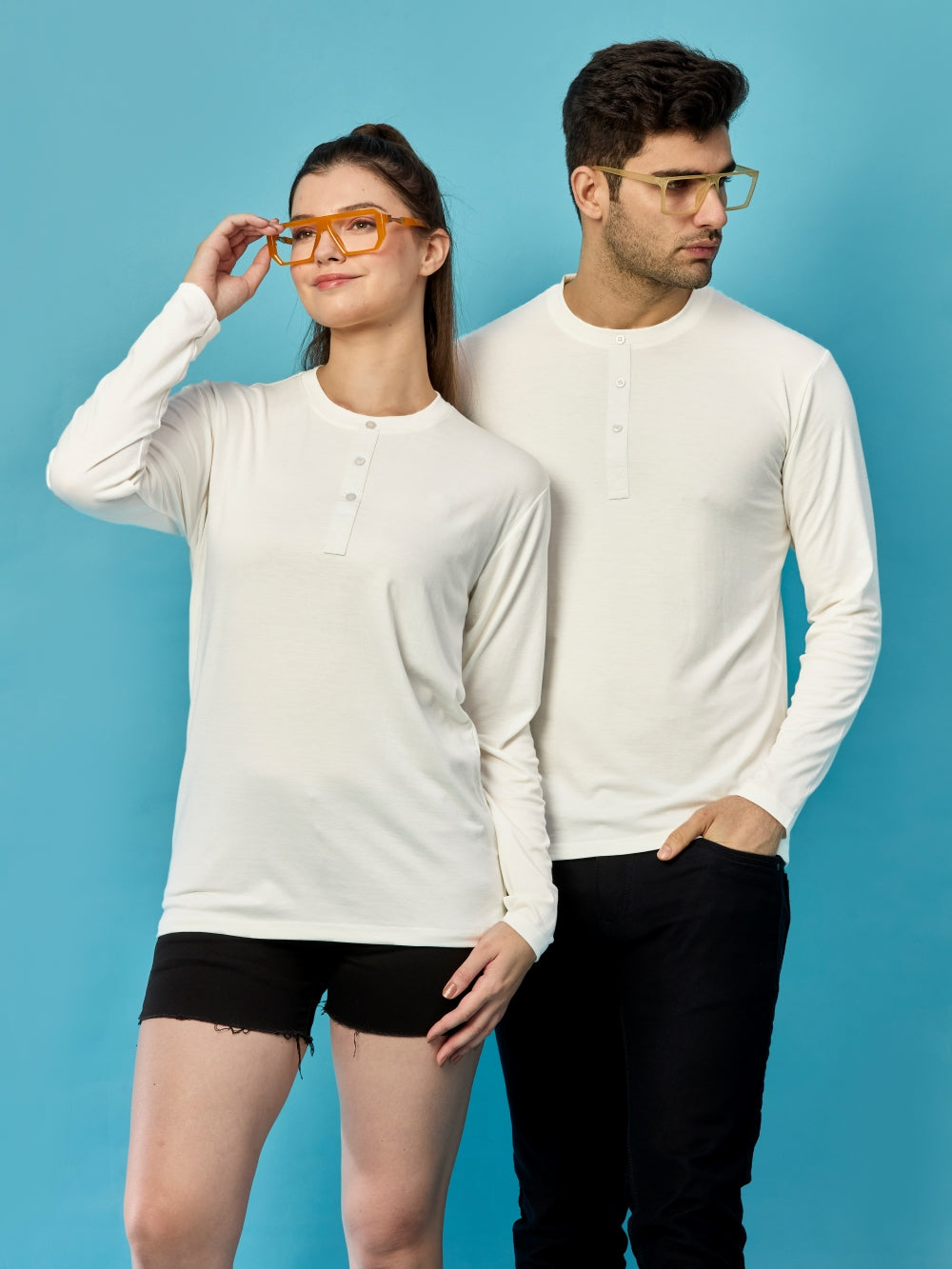 Bamboo Tencel Unisex T-Shirt Full Sleeves