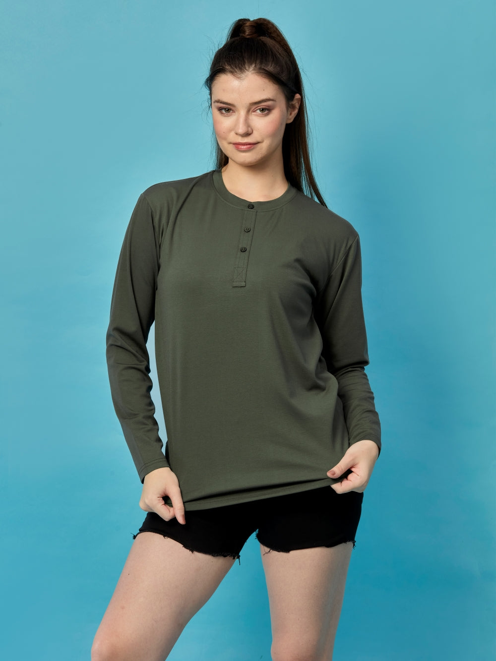 Bamboo Tencel Unisex T-Shirt Full Sleeves