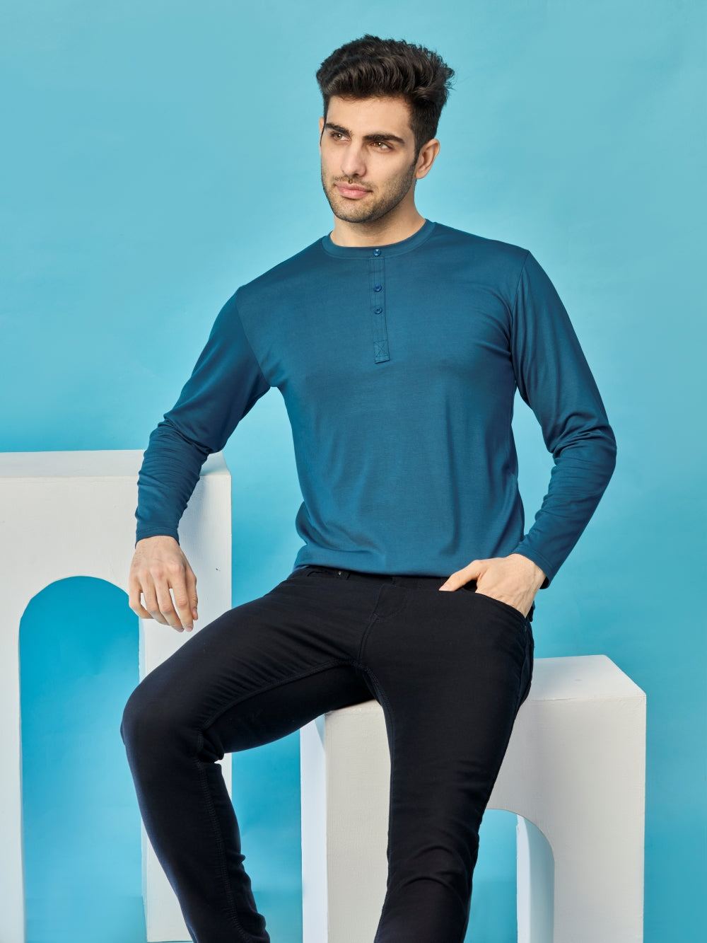 Bamboo Tencel Unisex T-Shirt Full Sleeves