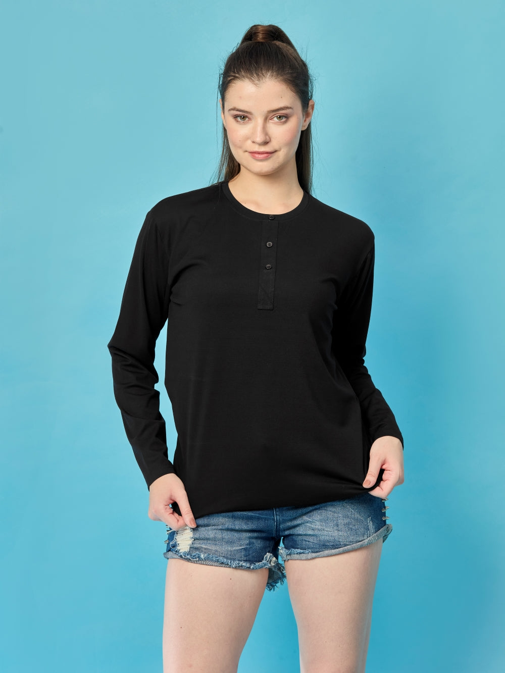 Bamboo Tencel Unisex T-Shirt Full Sleeves