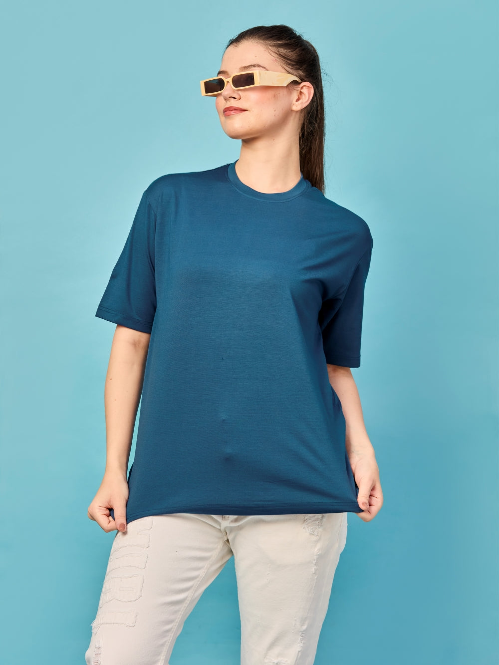 Bamboo Tencel Unisex T-Shirt Oversized