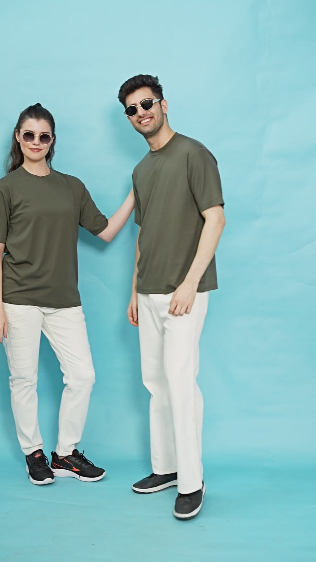 Bamboo Tencel Unisex T-Shirt Oversized