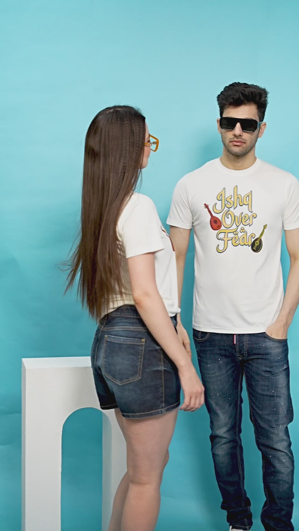 Bamboo Tencel Unisex T-Shirt Signature Sufi DTF Print